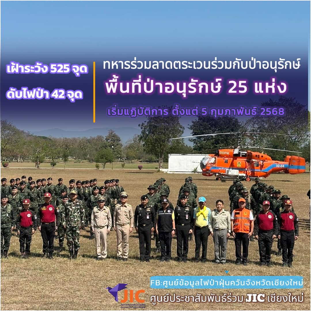 พื้นที่ปาอนุรักษ์25แห่ง